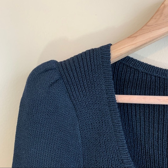 Vintage ST. JOHN Peplum Sweater V-Neck RELISTED - Picture 4 of 13